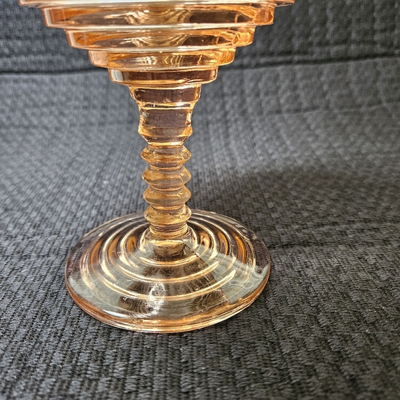 Depression glass comport (compote) - Picture 5 of 5